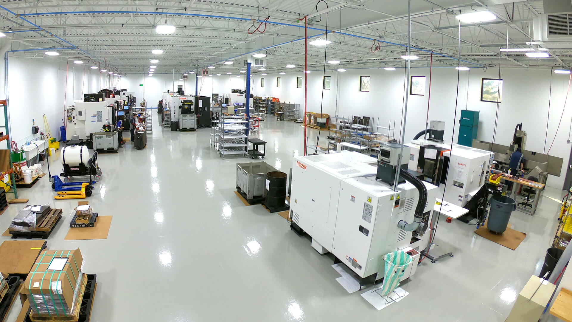 Dynamic Precision Manufacturing shop floor