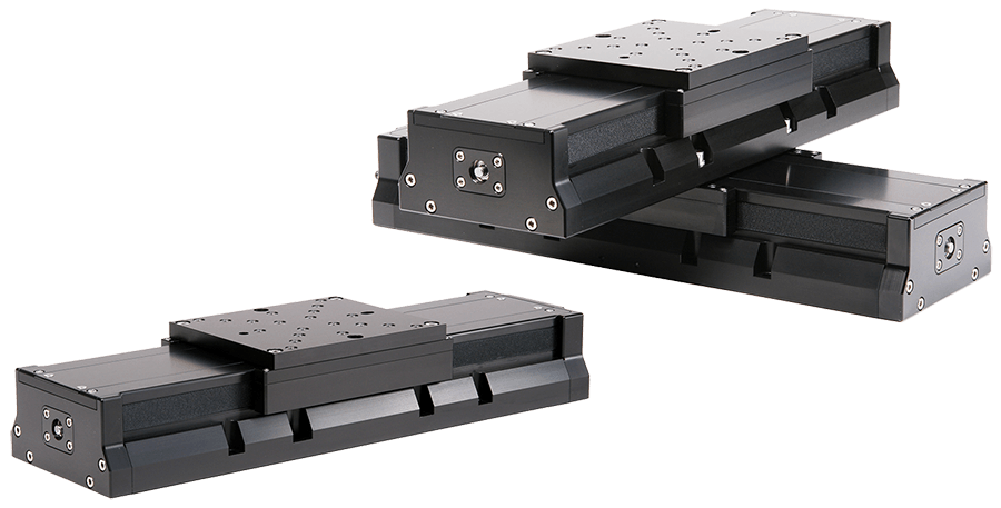 LSN Series Linear Stages with one being in Stacked X-Y Configuration