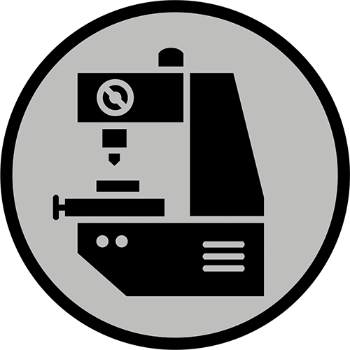 Icon that represents metrology inspection
