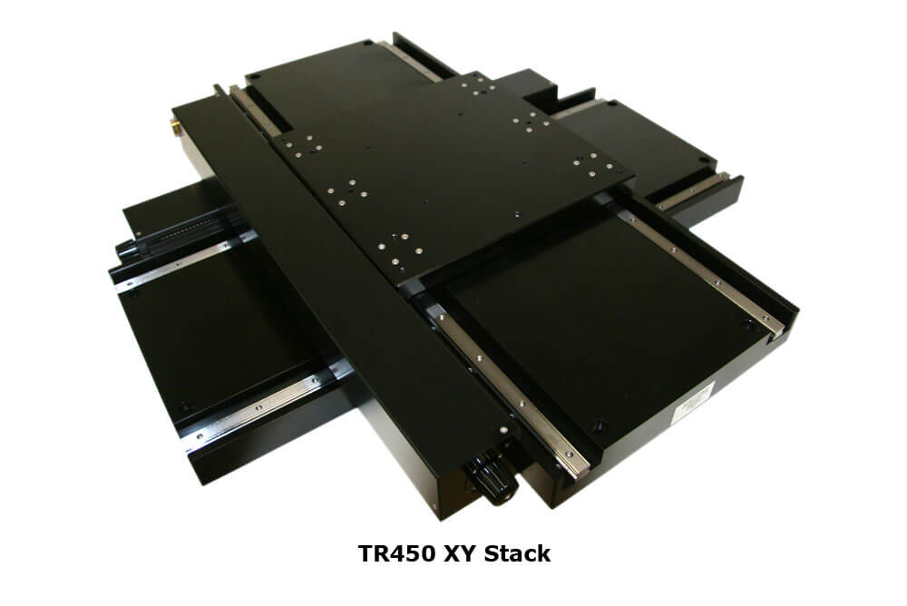TR450 Linear OEM Stage Stacked in an X-Y Configuration